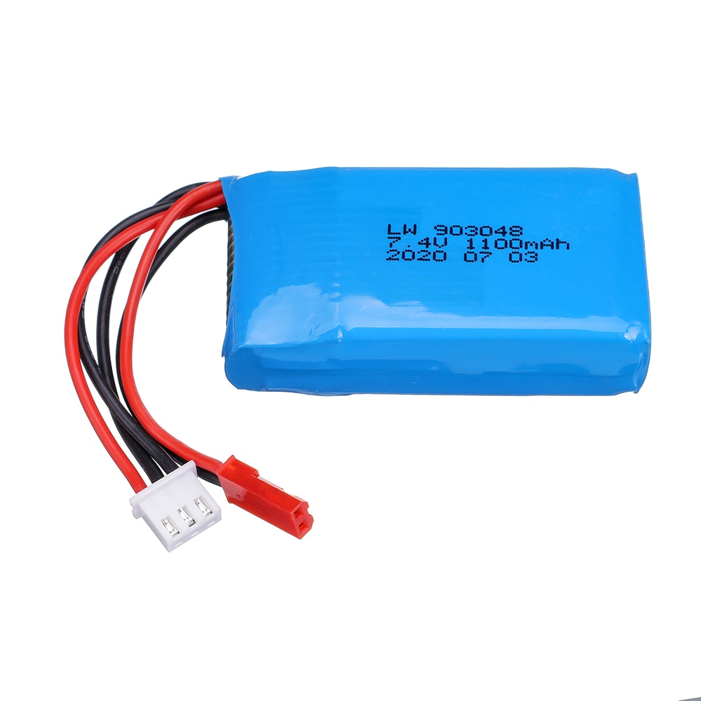 7.4V 1100mAh 25C Li-Po Battery for WLtoys A949 A959 A969 A979 V912 V913 V353 k929 V262 L959 T23 T55 car battery parts