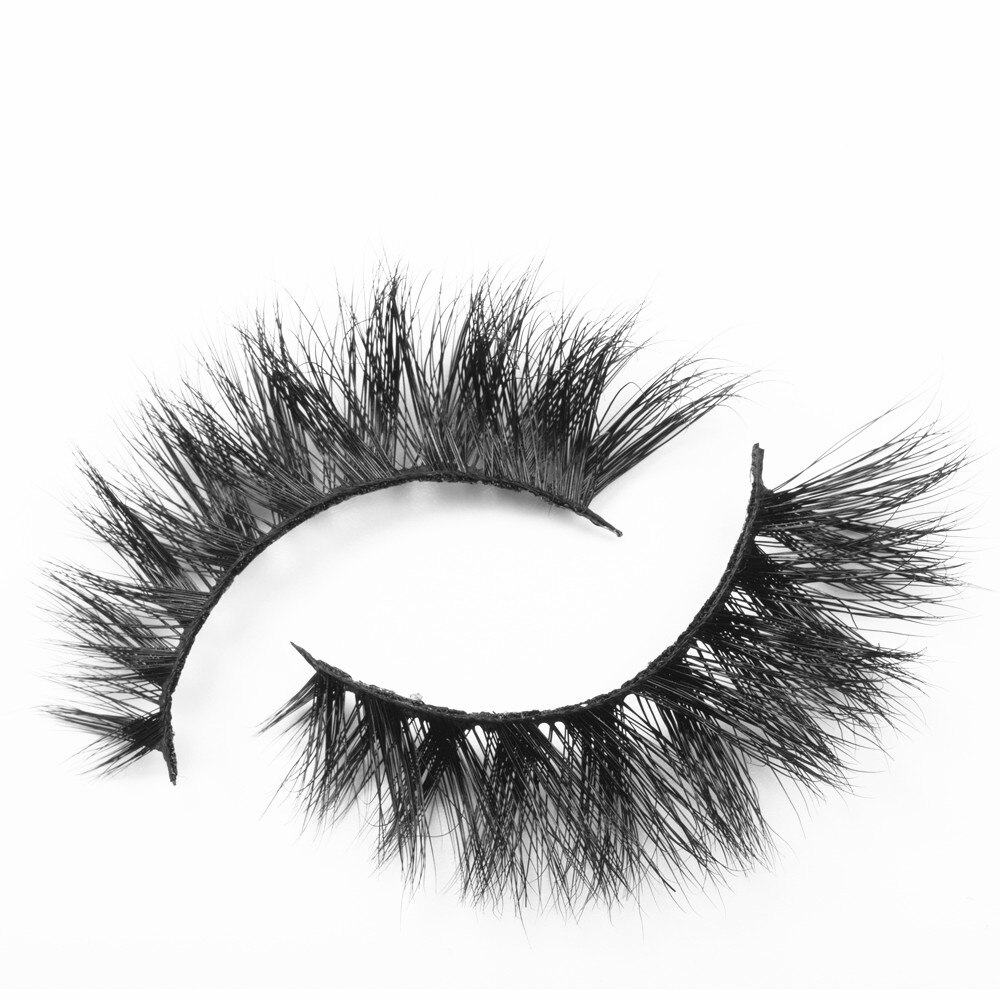 Morwalendi 5d fluffiga mink ögonfransar fulla lösögonfransar mink fransar återanvändbara cilios glamorösa för makeup: Ny32