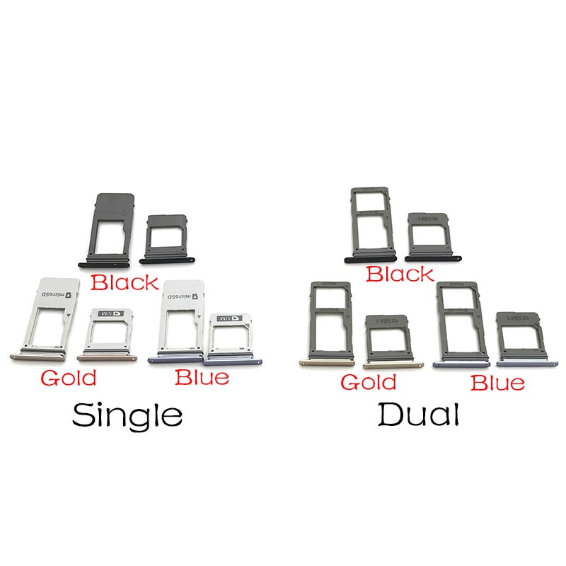 For Samsung Galaxy A8 A530 SIM Card Slot SD Card Tray Holder Adapter + Pin