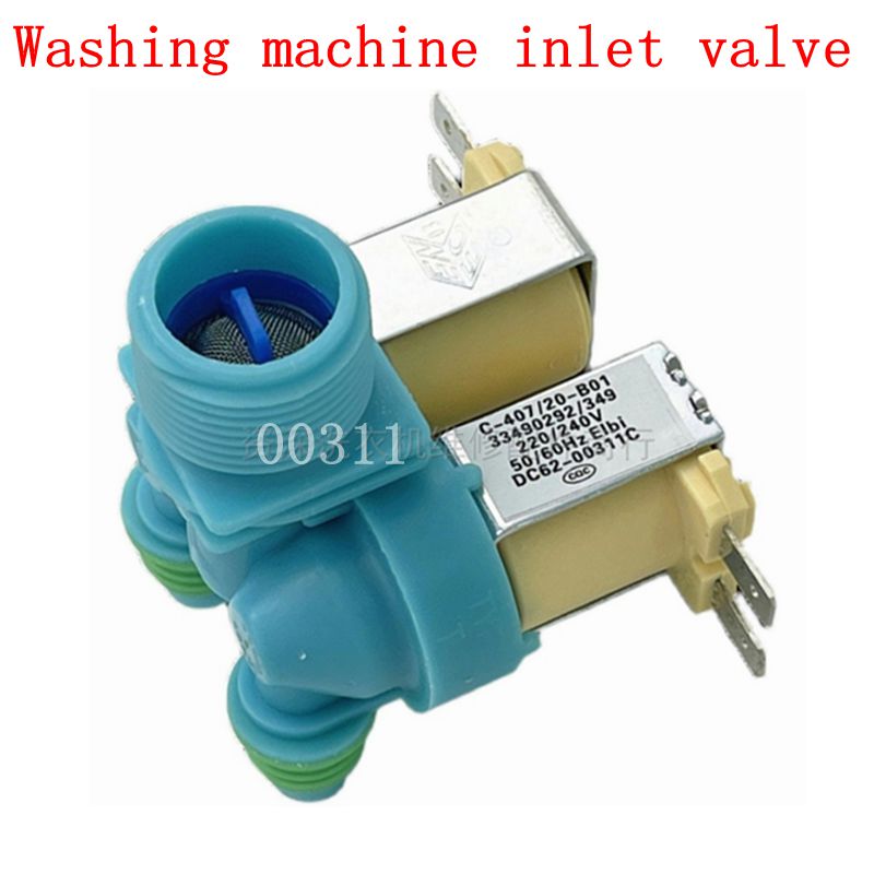 Fully automatic Samsung washing machine inlet valve DC62-00311C double head solenoid valve parts