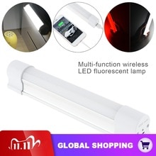 Multi-function Wireless LED Fluorescent Lamp Rechargeable with 5 Modes for Outdoor Camping
