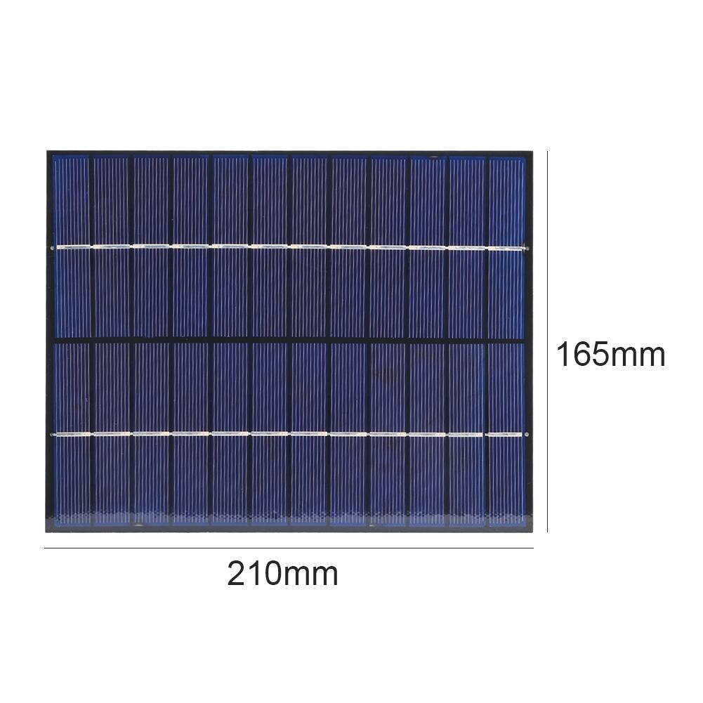 Bærbar 6.5w 12v 5v solcelleoplader med usb dc-udgang til telefonbatteri kompakt og bærbar bærer praktisk