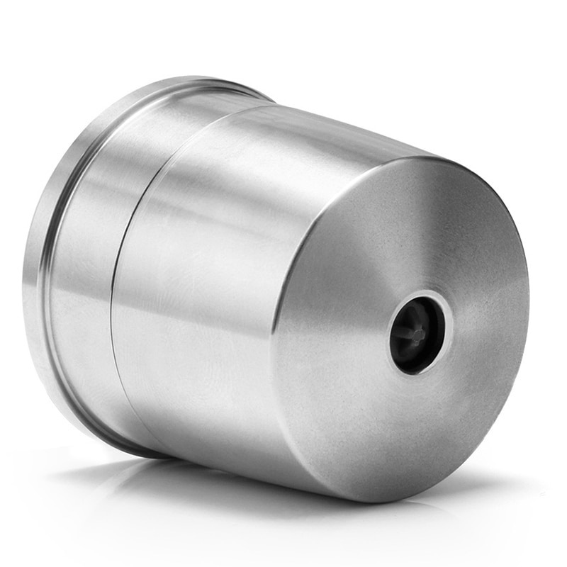Compatible with Illy Coffee Machine Maker/Stainless Steel Metal Refillable Reusable Capsule Fit for Illy Cafe Capsule