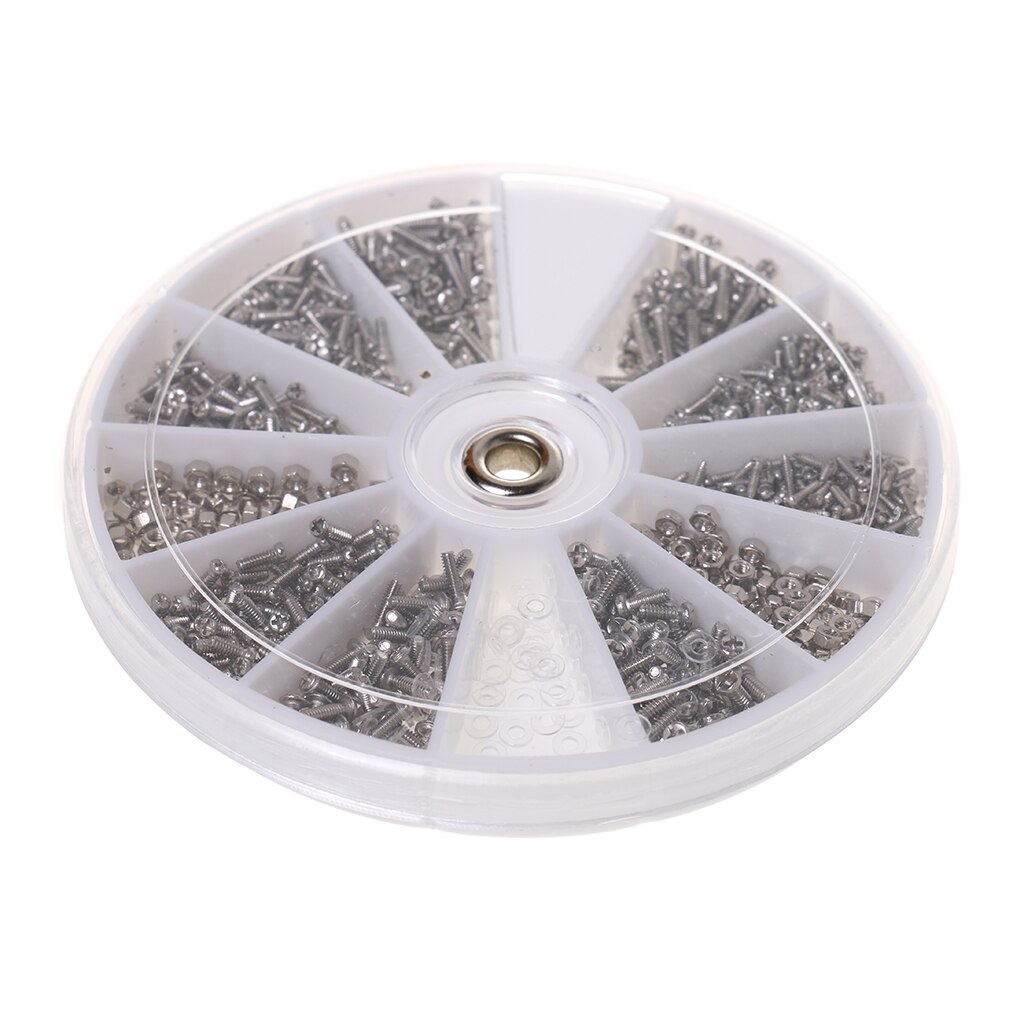 Optician Screw & Nut Assortment Kits for Sunglasses Eyeglass Watch Repairing