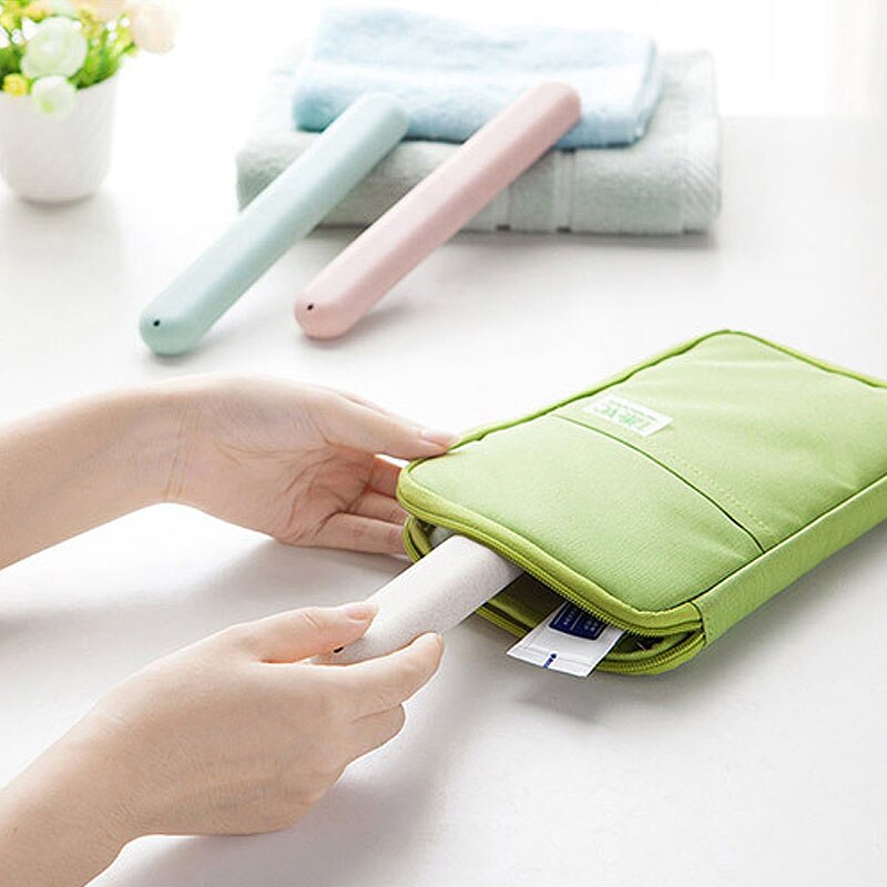 Portable Kids Toothbrush Storage Box Travel Toothbrush Holder Case Camping Anti-Bacterial Toothbrush Cover