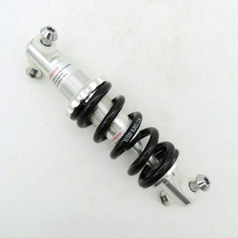 Last MTB Rear Suspension Damper Spring Shock Absorber 165mm 650LBS Bicycle Spring Shock bicycle parts