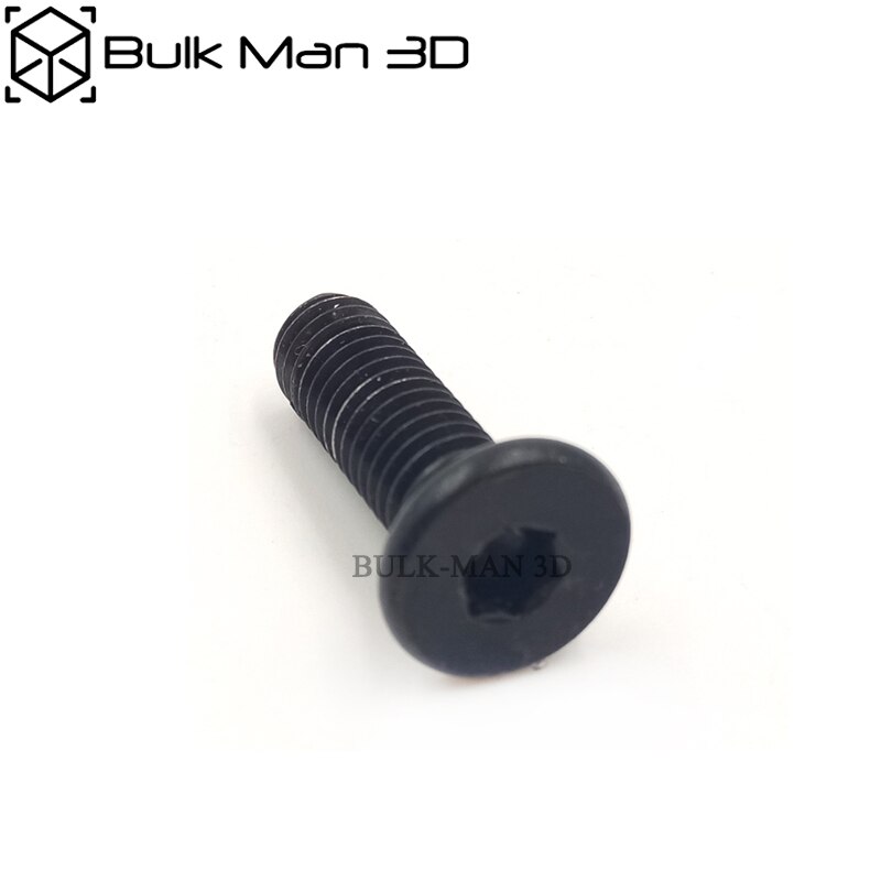 100pcs/pack CNC 3D Pinter Parts Black M5 Low Profile Screws M5*6/8/10/12/20mm for V-slot/T-slot accessories