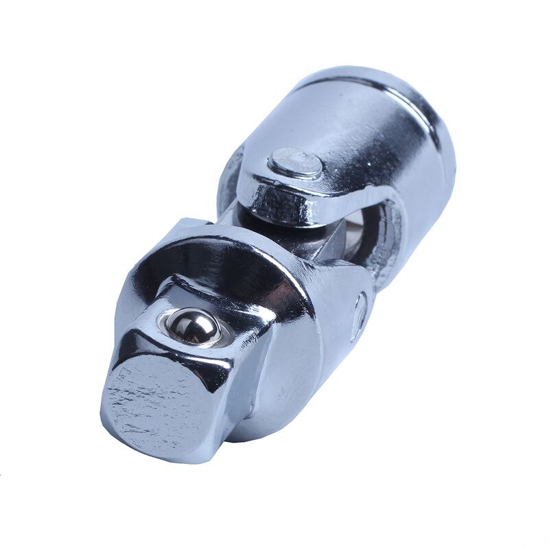 1m 1/2 Inch Drive Swivel Universal Joint Air Impact Socket Silver