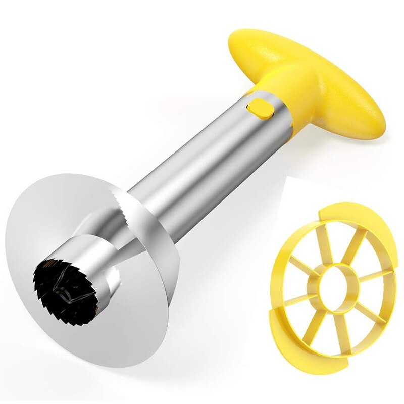 Keuken Tool Rvs Fruit Ananas Peeler Corer Slicer Cutter