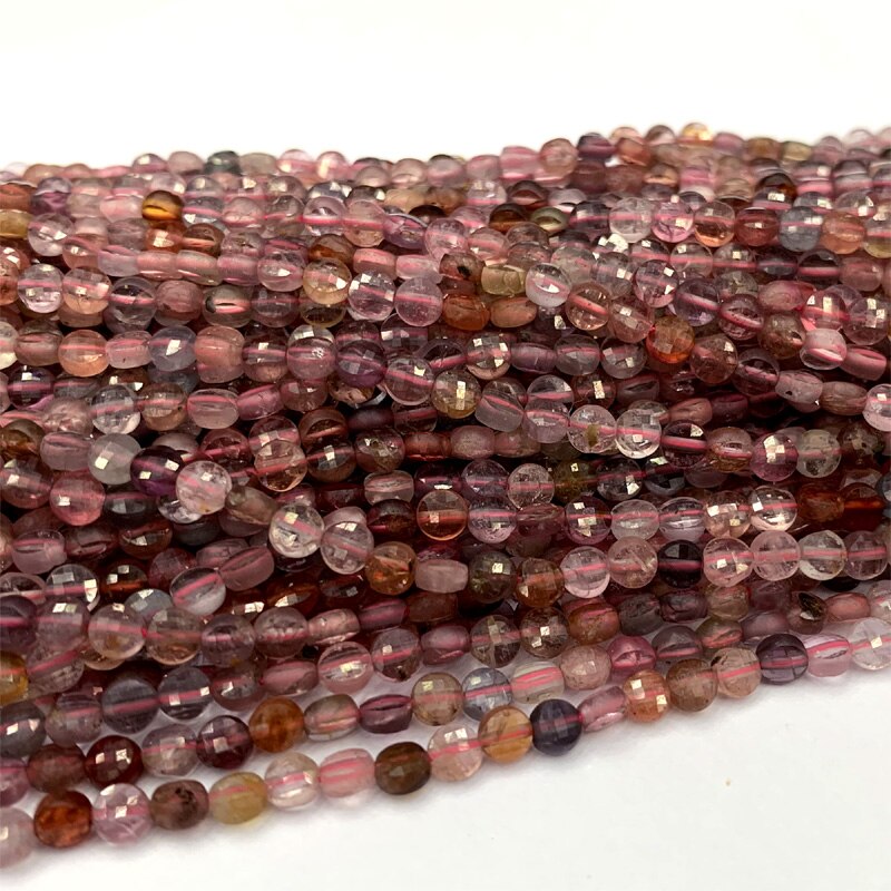 Naturale Genuino viola rubino blu Zaffiro Allentati Rotondi Sfaccettato Perline 8 millimetri 15 "06325