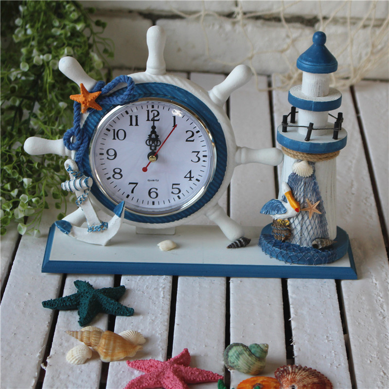 Mediterráneo faro reloj campana dormitorio – Grandado