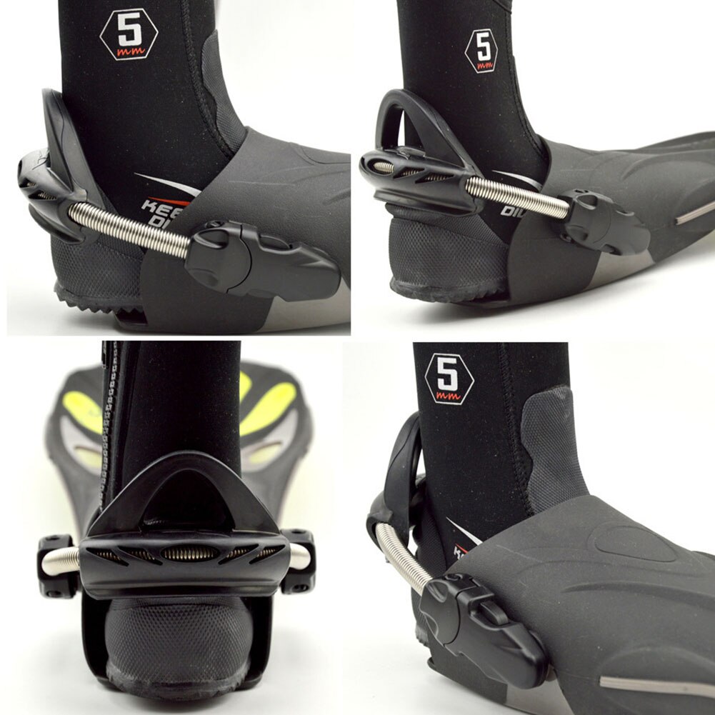 Flippers Anti-Slip Band 304 Rvs Lente Hak Bandjes Voor Cressi Mares Vinnen Open Hiel Duiken snorkelen Vinnen