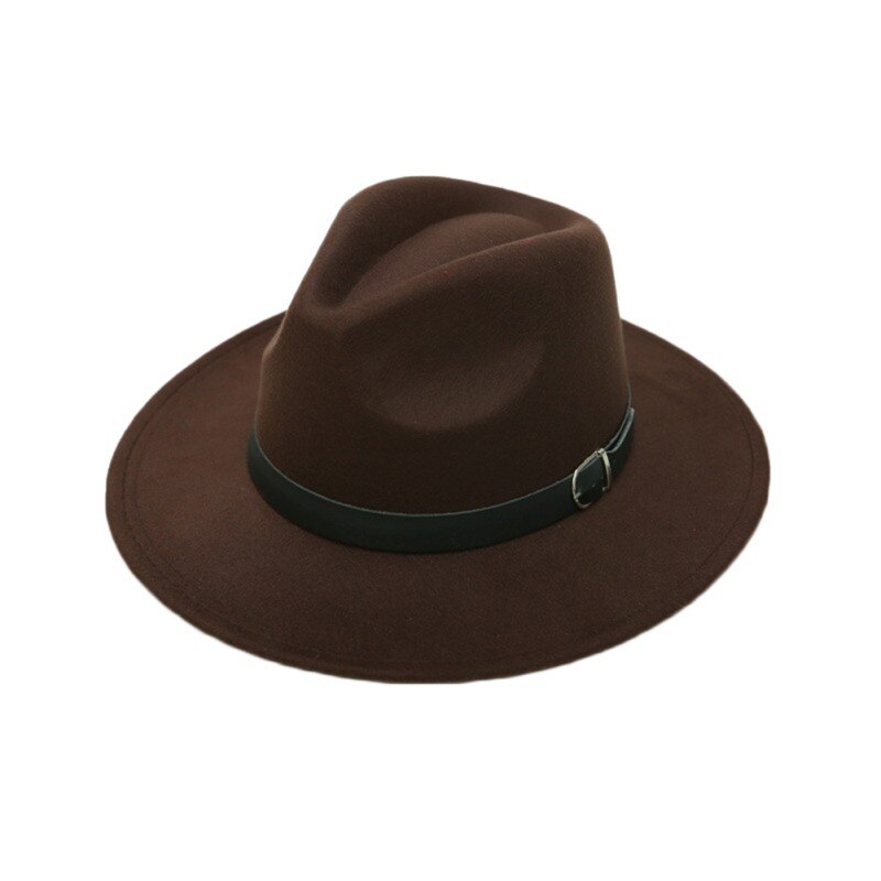 Unisex Hat Women Felt Hat Fedora Hats Women Classic British Imitation Woolen Autumn Winter Laday Jazz Streetwear Felt Hats: C