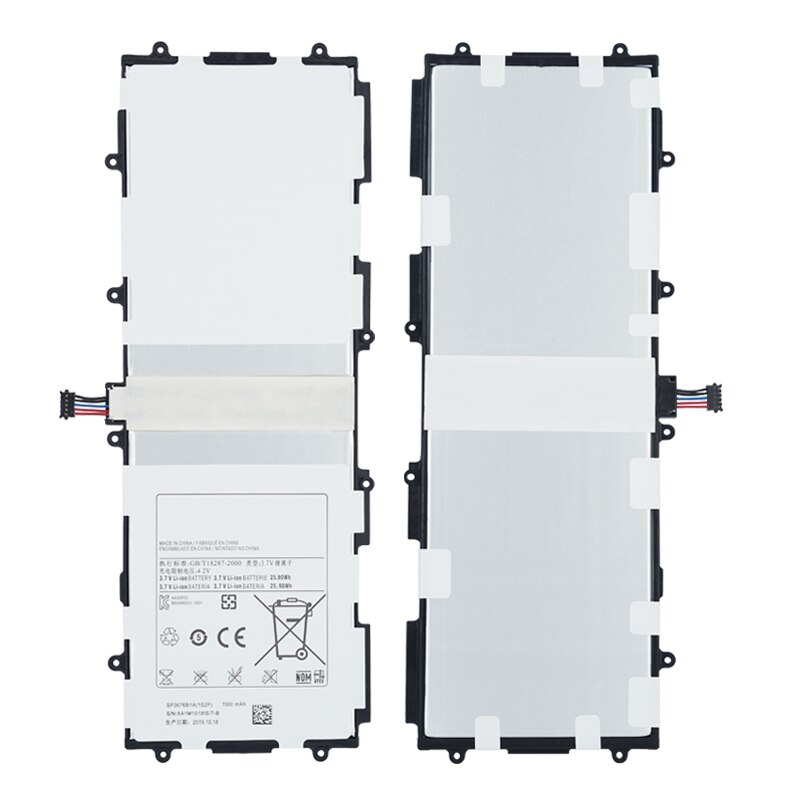 OHD Original Hohe Kapazität Batterie SP3676B1A Für Samsung Galaxy Tab Note 10,1 N8000 N8010 N8020 P7510 P7500 7000mAh + werkzeuge