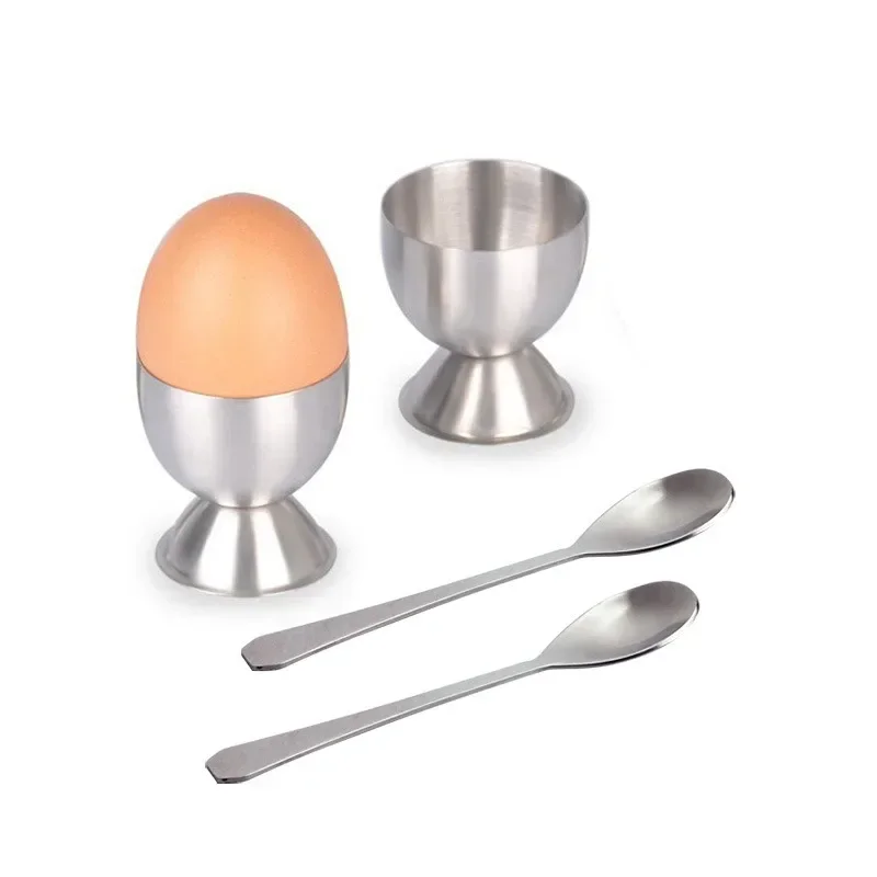 Aço inoxidável Egg Holder, Caviar Cup, Breakfast Egg Holder, Banquete Suprimentos, Acessórios de Cozinha, 1Pc