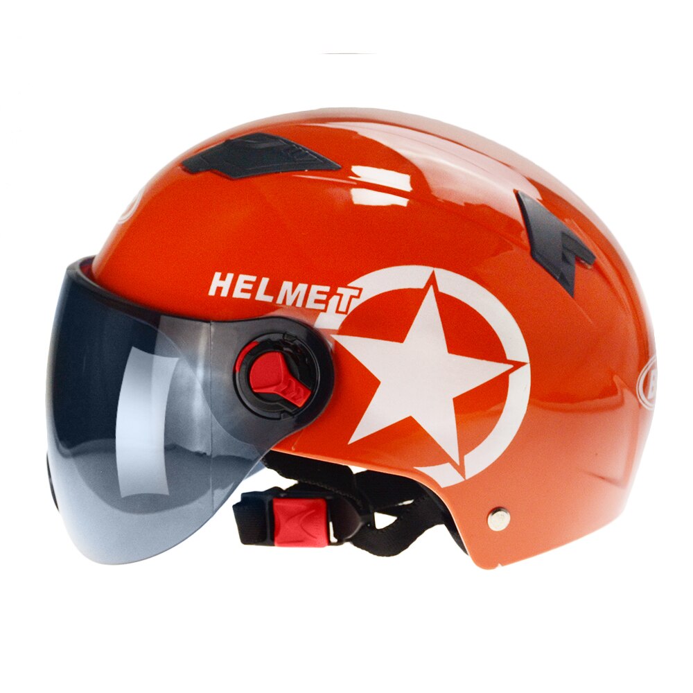 BYB Men fast helmet Motocross Helmet cycle camouflage motorcycle Scooter Bike helmets camouflage motorcycle helmet: Orange