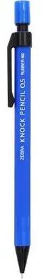 Zebra RUBBER-100 KNOCK PENCIL MP-100 Mechanical Pencil 0.5 mm Japan: Blue