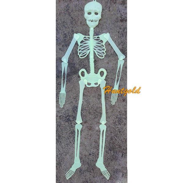 Licht in het Donker Schedel Skelet Spooky Halloween Props Bar Decoratie