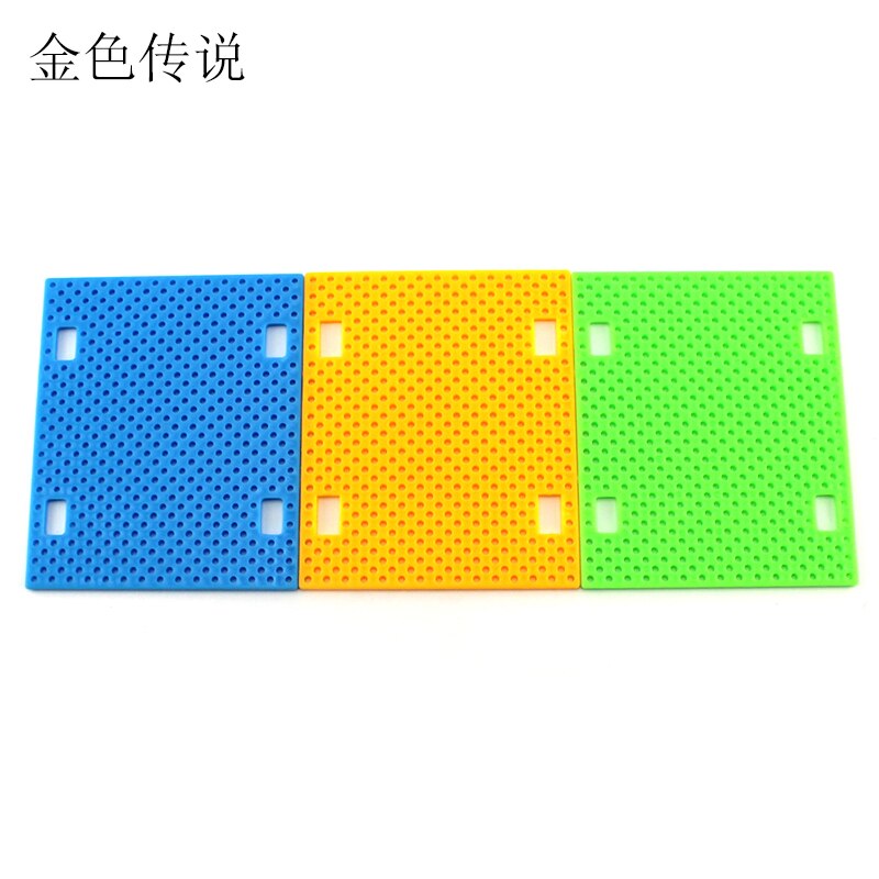 7590 plastic plate model base fixed piece diy frame bread board patrol car robot screw plate