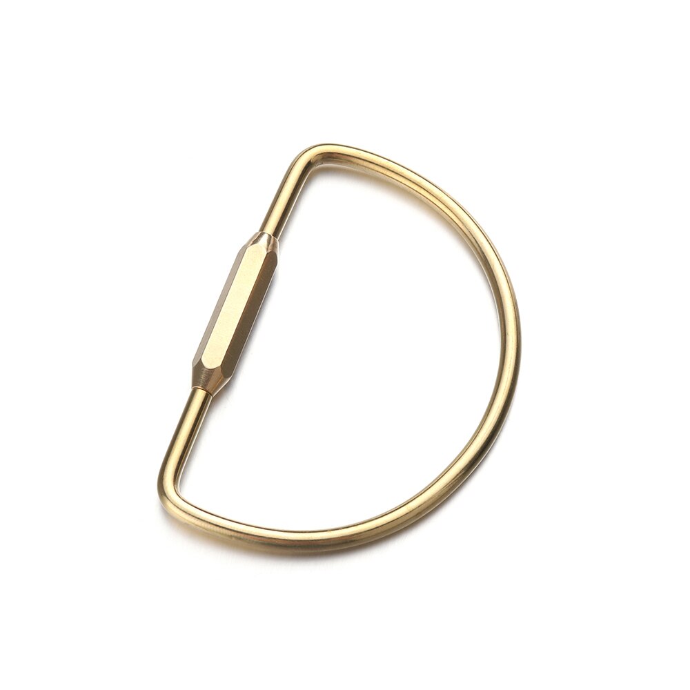 Brass Keychain Portable Unique DIY Craft Tools Whistle Ruler Key Ring Pendant Jewelry Desk Accessories Sets School Stationery: 5