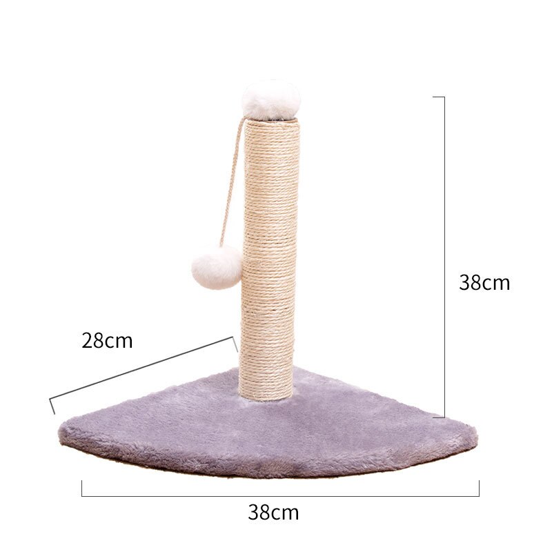 Cat Scratching Post Pet Interactive Toys Cat Climbing Frame for Cat Kitten Sisal Scratch Pole Cat Jumping Scratcher Pet Supplies: 5