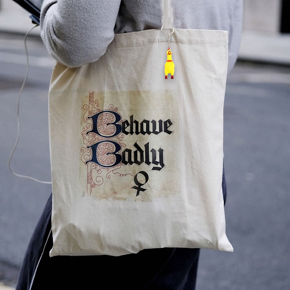 3 Pack Squeeze Screaming Kip Sleutelhanger Grappige Geel Squeaking Kip Hanger Voor Sleutels Tassen Telefoons