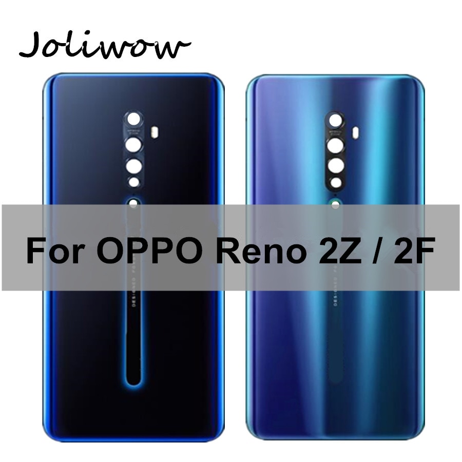 6.53 "Voor Oppo Reno 2Z Back Battery Cover Deur Behuizing Case Achter Glas Onderdelen Voor Oppo Reno2 Z Reno 2F 2 Z Batterij Cover