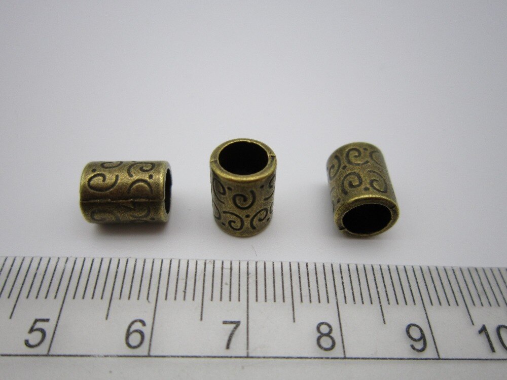 10pcs-20pcs hair braids dread dreadlock Beads approx 6mm Hole Beads Dread Cuff