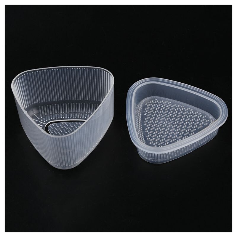 2 PCs Triangular Form Sushi Mold Onigiri Rice Ball Frame Food Mould Decorating Tools
