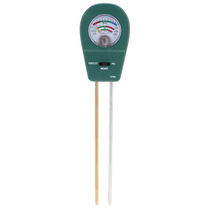 LY101 Soil Tester Digital Soil Moisture PH Meter Light Detector for Garden Plant Agriculture