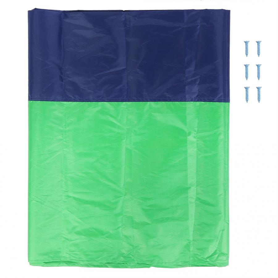 Huske kalesje 132 x 226cm 210d oxford klut utendørs hage markise takdekke huske kalesje hage tak kalesje: Grønn