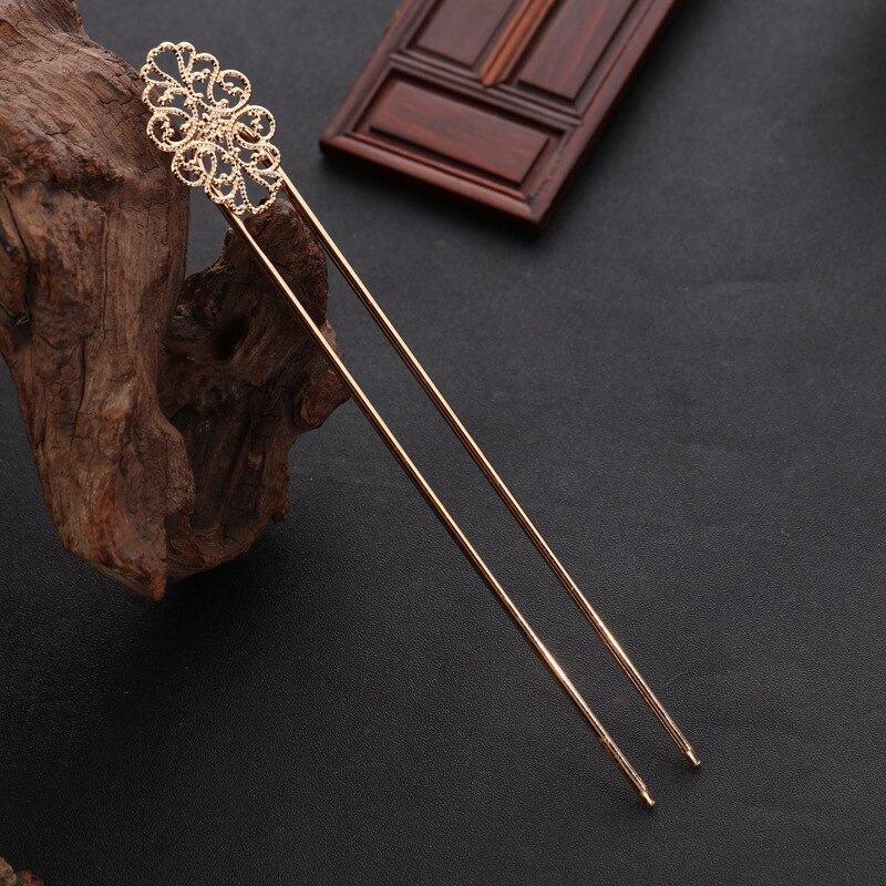 Women Banquet Party Hair Pin Accessories Best Jewelry Vintage Hair Stick Chinese Style Simulated Pearls Hairpin: A-3