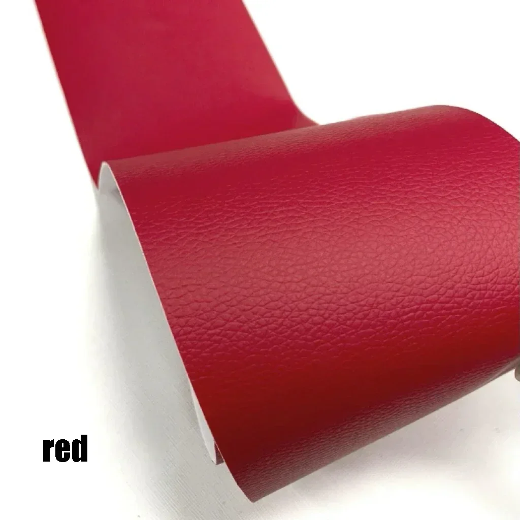 Zelfklevende reparatietape voor leer, geschikt voor banken, meubels, fauteuils en autostoelen. geavanceerde reparatieset voor pu-leer, sticker voor leer en stof.: 2030cm / Zwart