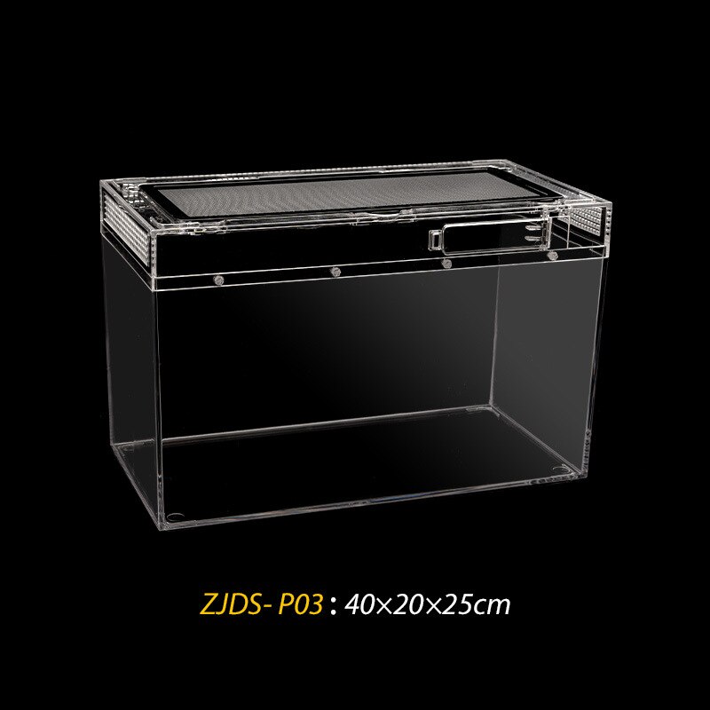 Acrylic pet box breeding box reptile crawling pet turtle lizard pet snake transparent breeding box