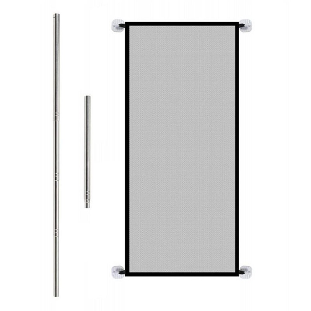 1 Set Pet Enclosure General Portable Mesh 180x72cm... – Vicedeal - Pet Crate Mesh Inserts