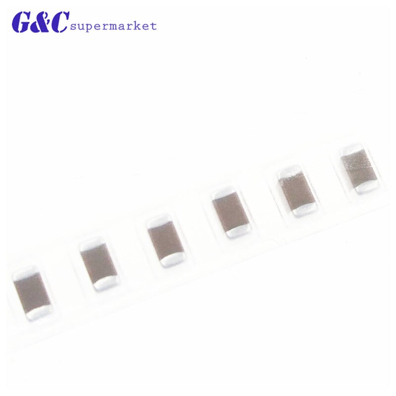 50PCS 1206 SMD Capacitor Ceramic 1uF/100uF/100NF Capacitors