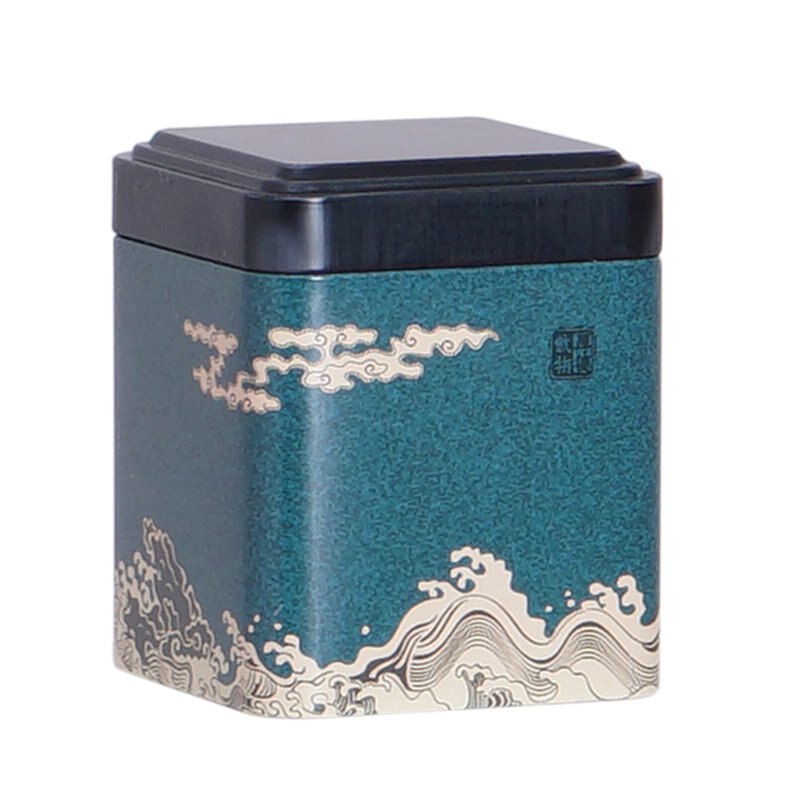 Chinese style universal small tea tin cans, candy tins, fragrant tea tins, tinplate tea packaging boxes, portable tea tins: KR1539D