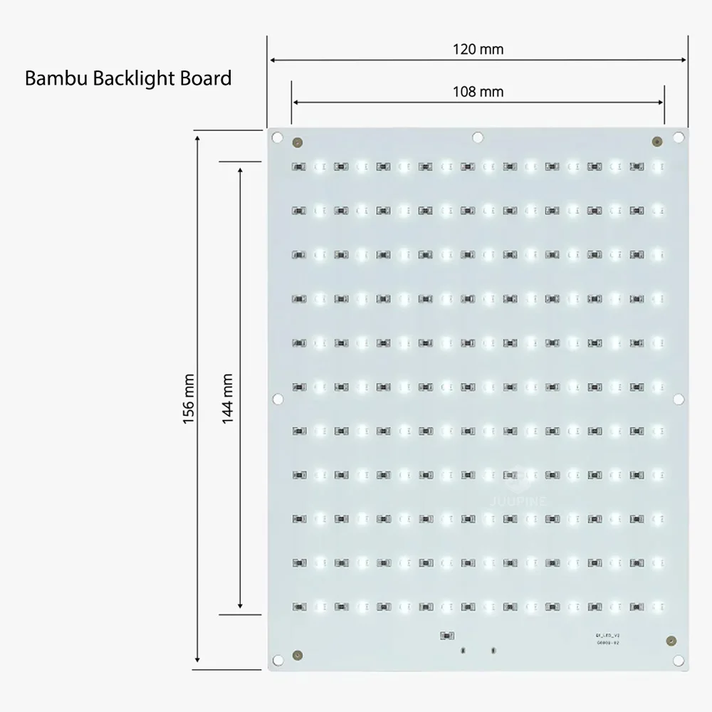 Voor Bambu Lab 3D Printer CMYK Lithofhaan LED Backlight Board Kit USB C DIY Lithofhaan Foto Model Bambulabs 3D Afdrukken Onderdelen