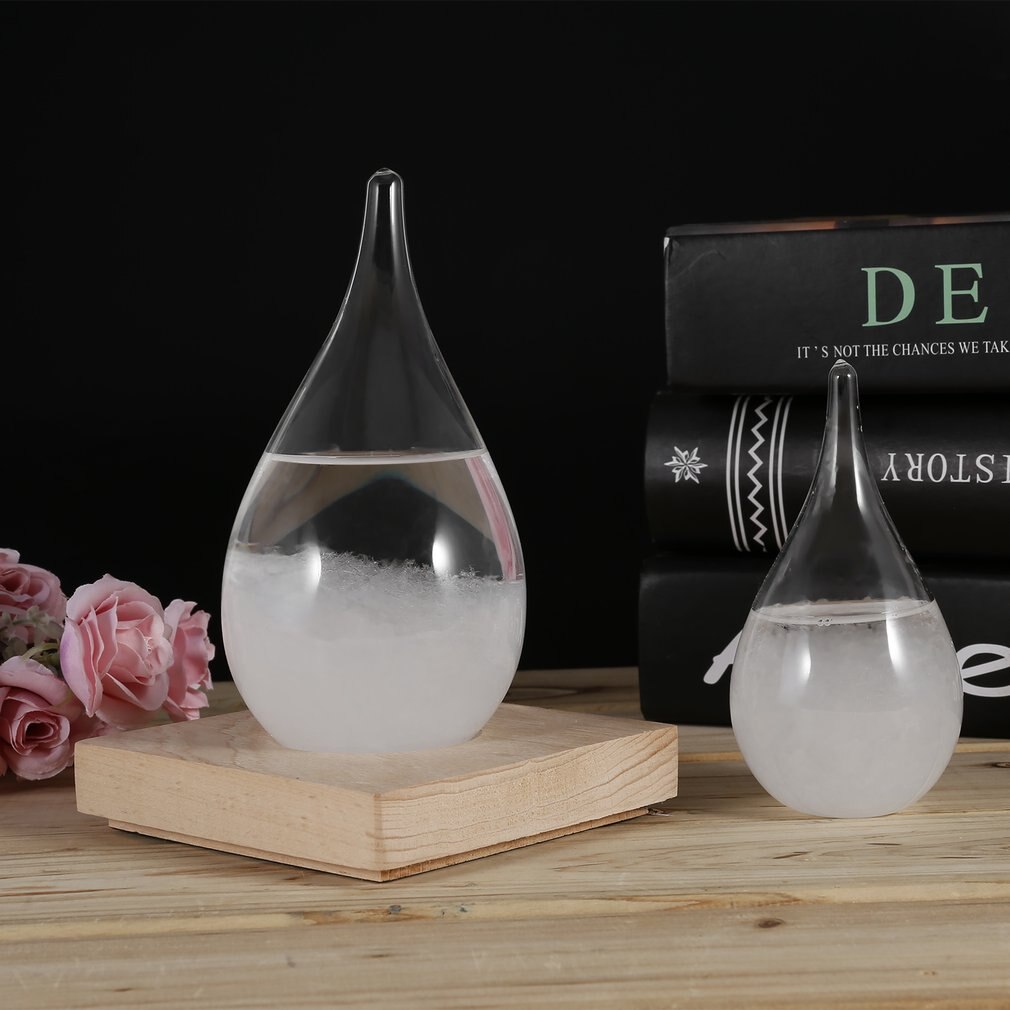 11 Styles Transparent Weather Forecast Bottle Storm Glass Water Globe Ornaments Glass Accessories Blow