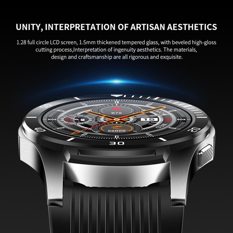 Centechia Smartwatch - 1.28" Touchscreen - Heart Rate & SpO2 Monitor - 4G GPS - Android/iOS Compatible