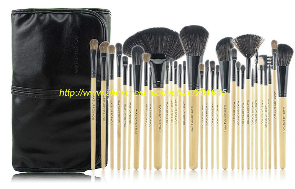 32 stk/sett makeup børste makeup penner sett blush eyeliner børster ansikts makeup verktøy for kosmetologer og skjønnhetselskere