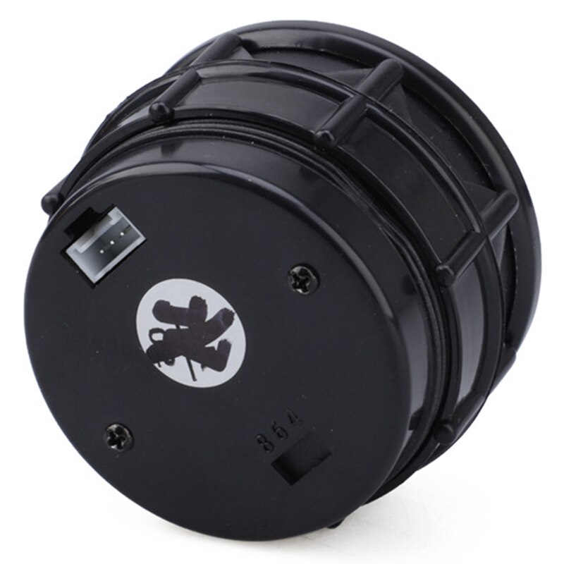 2Inch 52Mm Universal Smoke Lens Vacuum Gauge 12V Auto Instrument Vacuum Gauge 0-30 In.Hg LED Meter Car Gauge