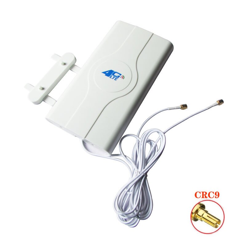 3G 4G LTE Antenna 4G MIMO antenna TS9 External Panel Antenna CRC9 SMA Connector 3M 700-2600MHz for 3G 4G Huawe router mode: 5M CRC9 Connecter