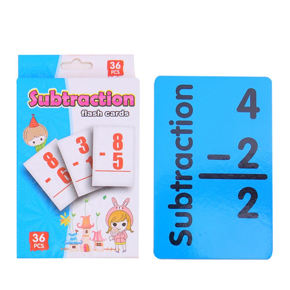 1 set Children Recognition Color Animal Shape Card Early Childhood Early Educational Arithmetic Toy Letter Teaching Card