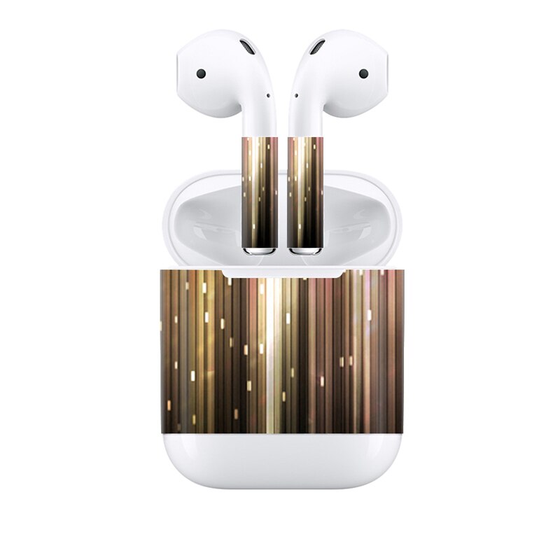 Mode Stickers voor AirPods Skin Siliconen Case voor AirPods Skin Decal Beschermende Cover Wraps: 0108