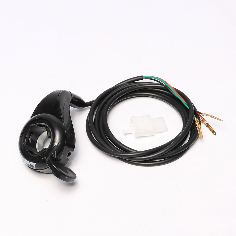 Accélérateur de pouce ABS métal poignée accélérateur Durable remplacement Scooter accessoires contrôle de vitesse universel 3 fils vélo électrique