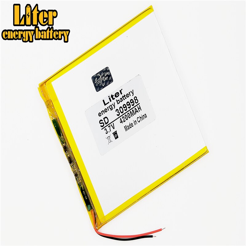 309998 4200 Mah 3.7V 30100100 Li-Ion Batterij Voor Tablet Pc 7 Inch 8 Inch 9 Inch Tablet Batterij Innerlijke