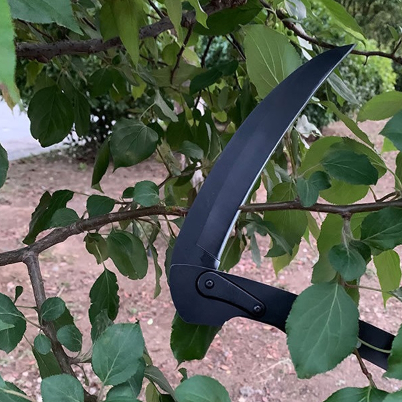 Klassieke Nationale Stijl Gevouwen Wieden Sikkel Met Nylon Tas Sharp Stalen Mes Voor Outdoor/ Adventure/Tuinieren