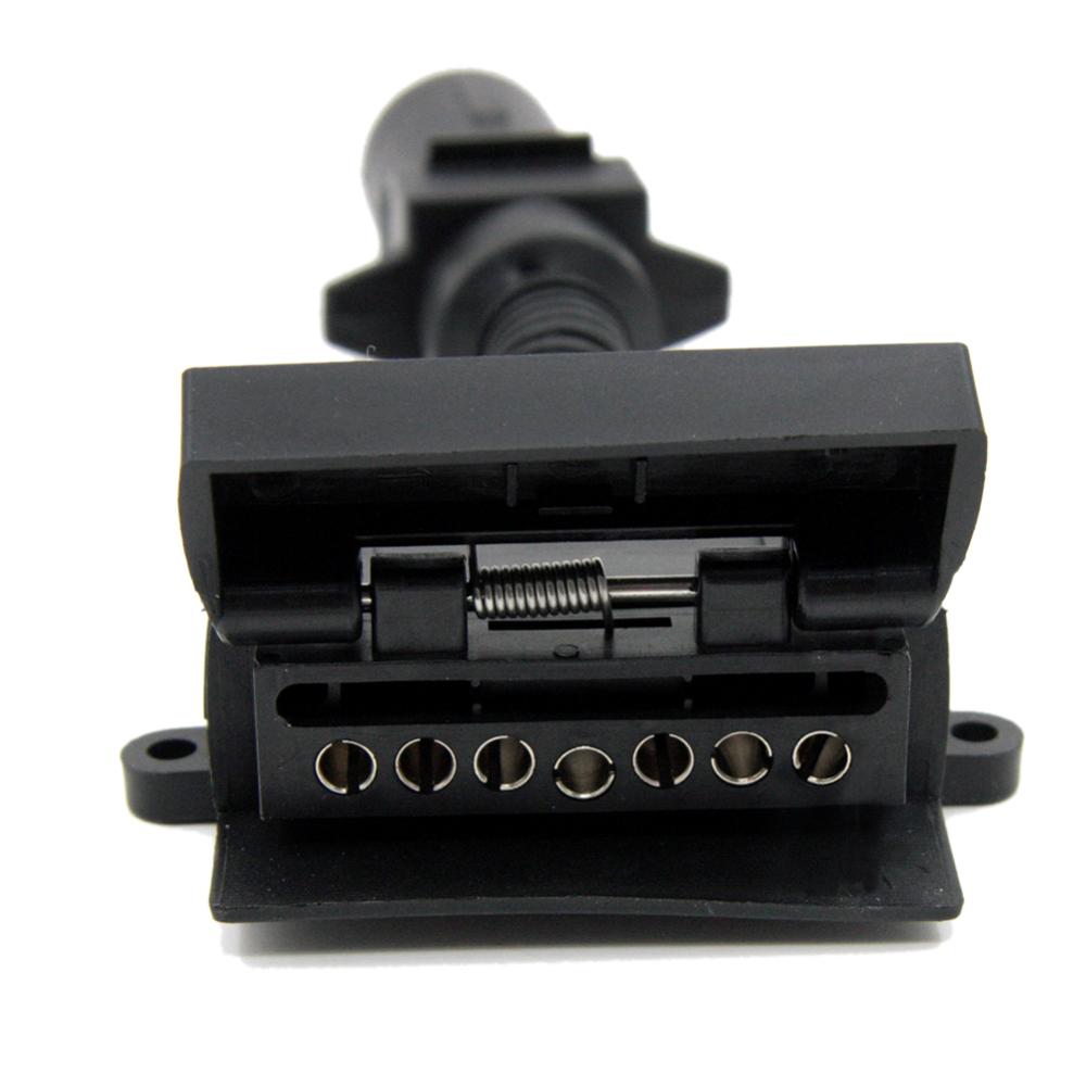 TIROL T21615a 7 Pin Australian Connector Trailer Boat Truck Car Parts Plug Adaptor 7 Pin Socket with Clamp