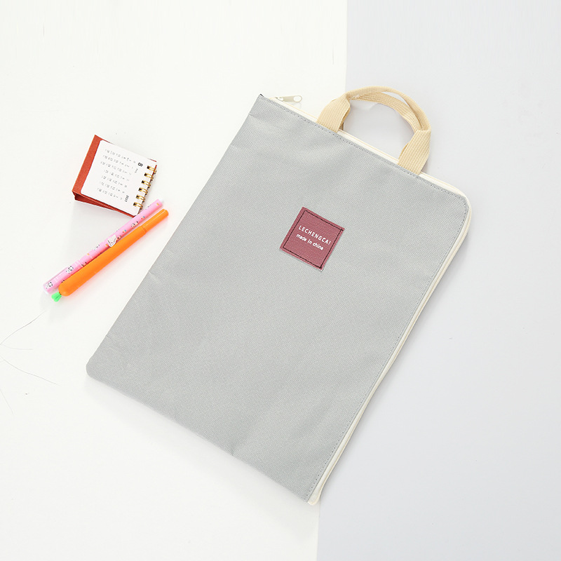 Prosta torebka, torba na laptopa, wielofunkcyjna, wodoodporna, torba biznesowa, torba na artykuły piśmiennicze dla studentów: Beżowy